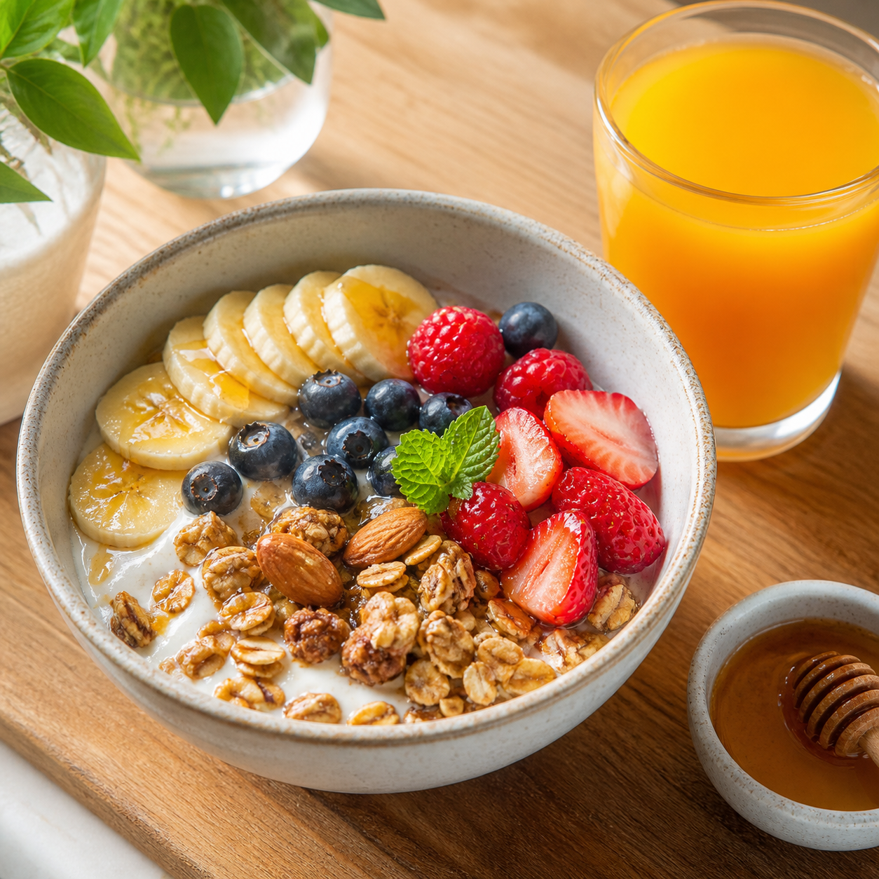 Fruit Granola Bowl